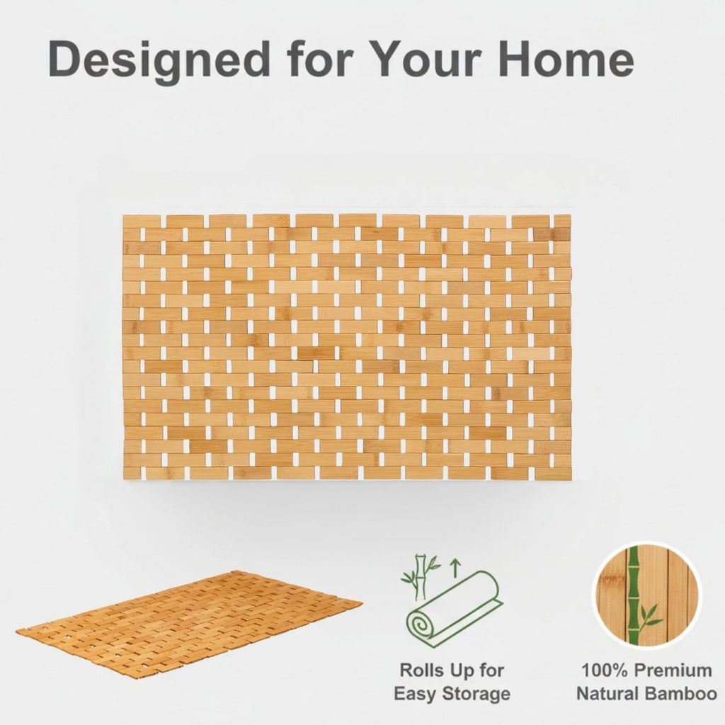 Bamboo Bath & Shower Mat